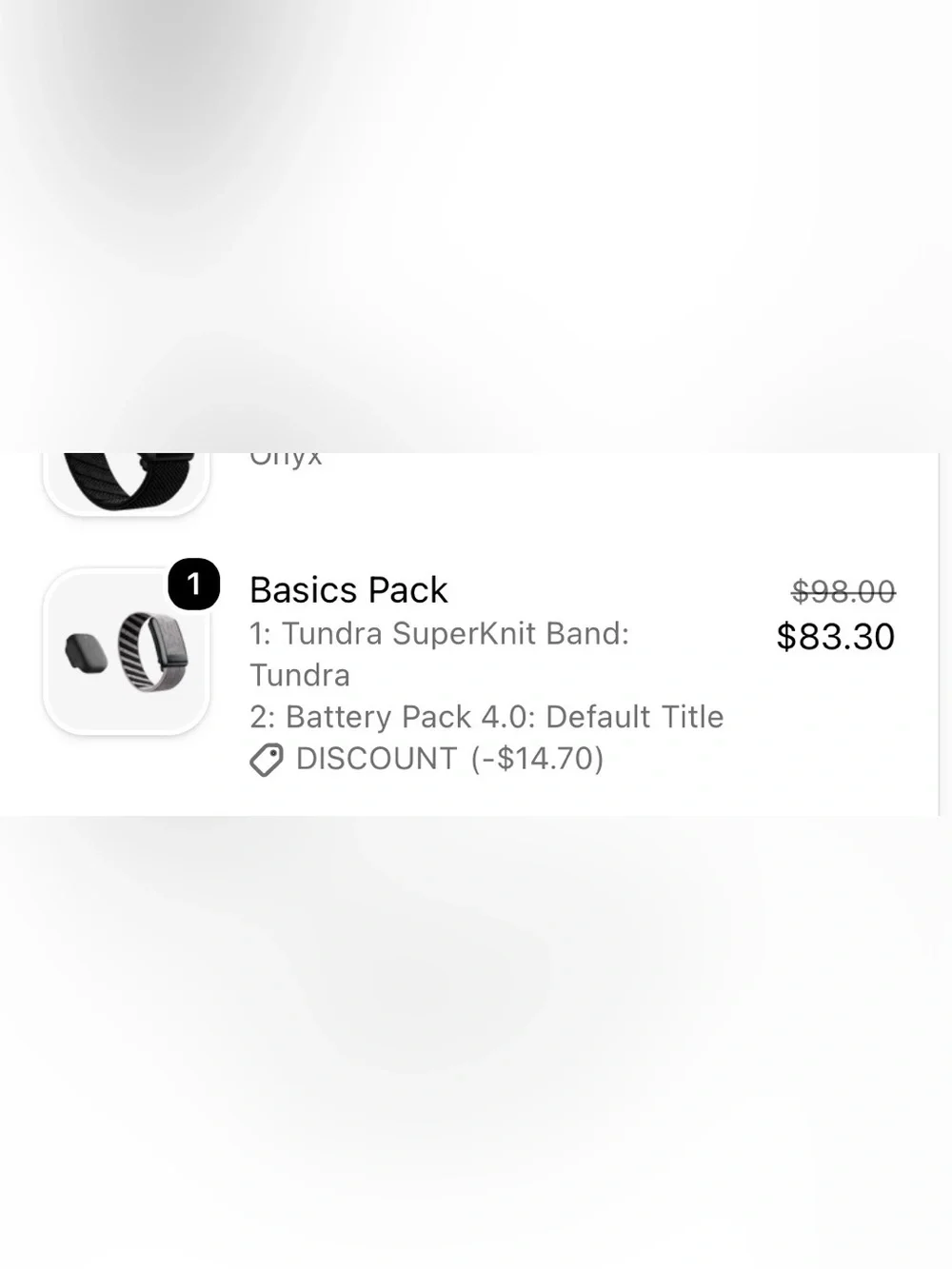 WHOOP 4.0 Grey Band